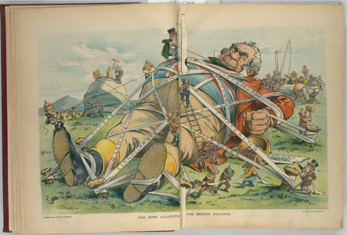 Boer War Political Cartoon