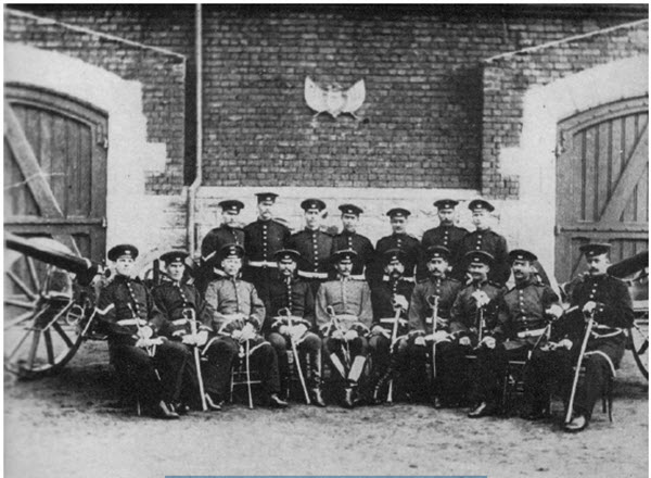Boer Officers of the Artillery
