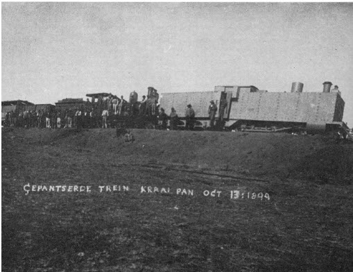 British armored train