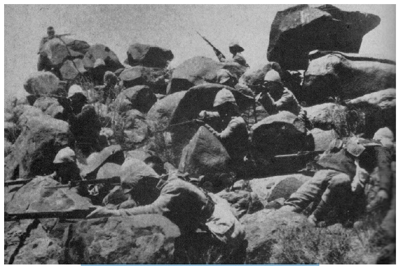 Boer War - Battle of Belomont