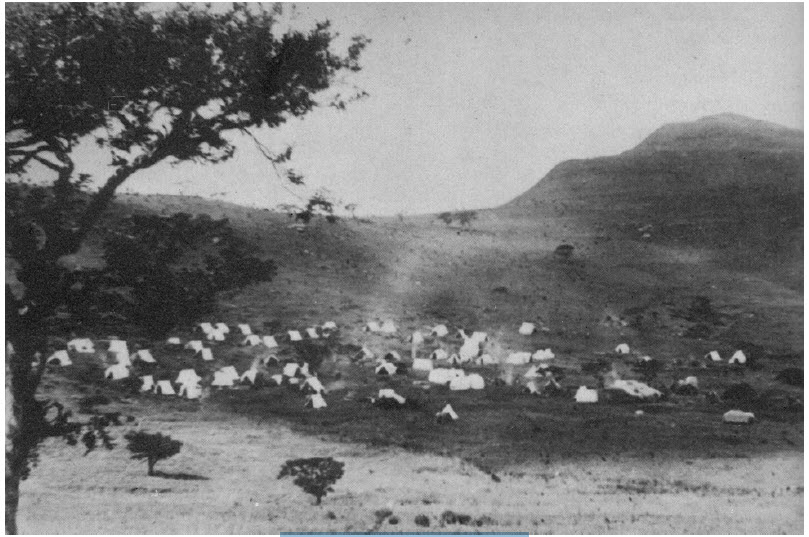 Boer tent camp